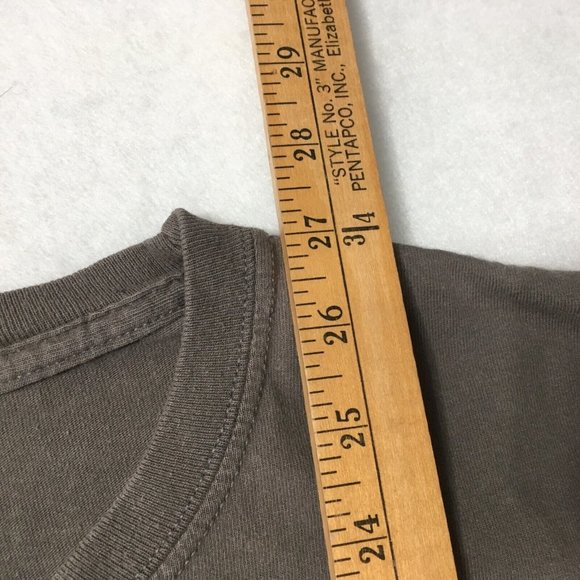 Matco Tools Shirt Mens LGGray Blue Long Sleeve Crew Casual Vintage Workwear Tee - Picture 4 of 9